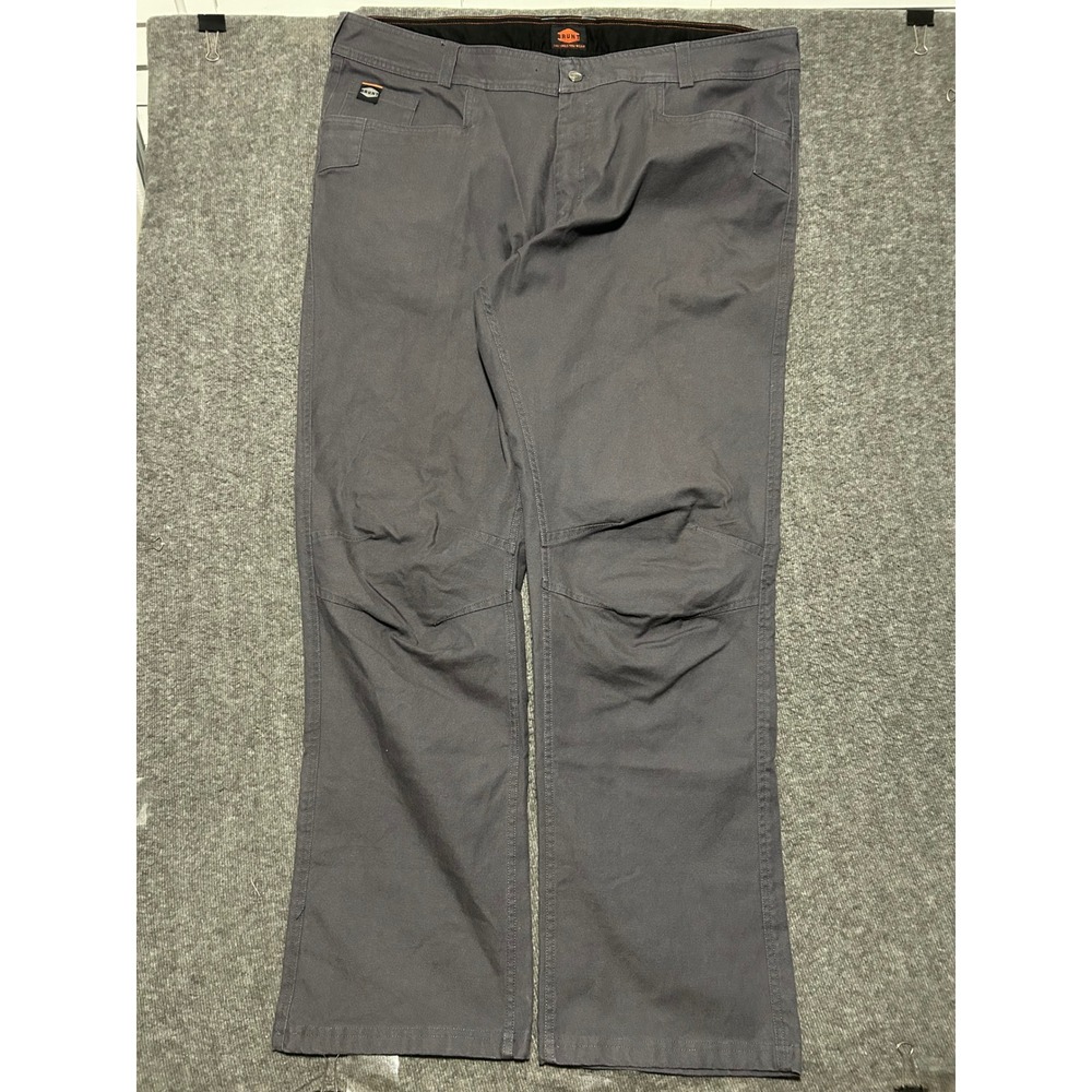 Brunt the martin canvas workwear pants gray straight Fit 42X33 (tag 42X34)